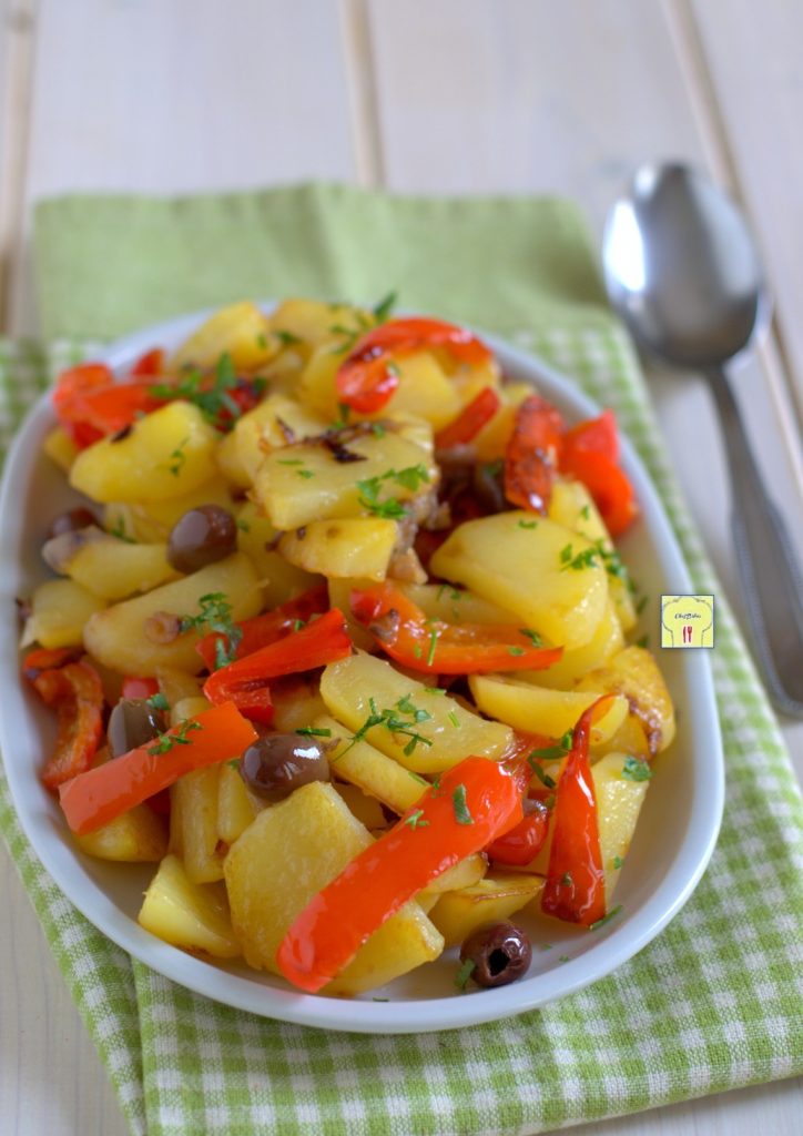 aardappelen en paprika alla poverella gp