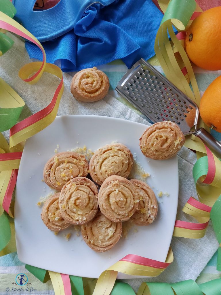 sinaasappel dessert voor carnaval