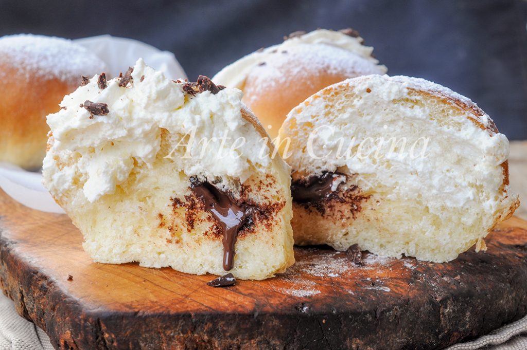 Brioche slagroom en chocolade eenvoudig recept vickyart kunst in de keuken