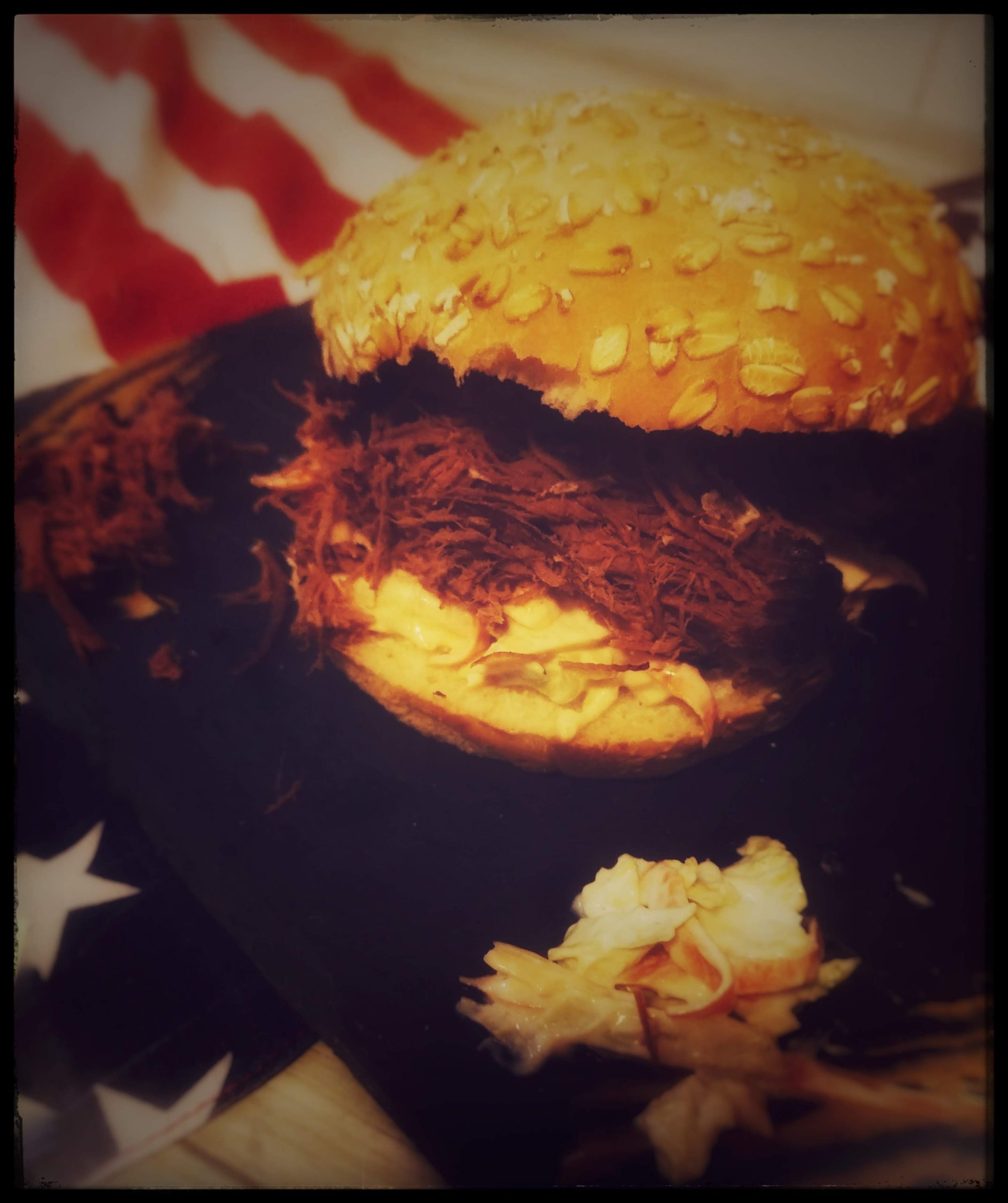 Pulled Pork Burger (Verenigde Staten)