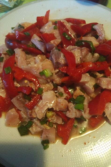 Traditioneel recept voor ceviche van zee