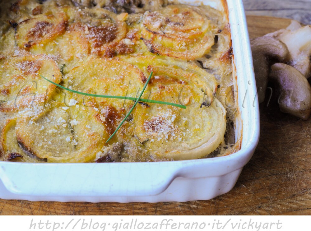 Champignon en uien soufflé eenvoudig recept