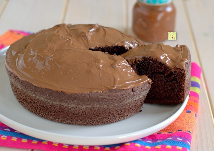 Chocoladetaart in de blender