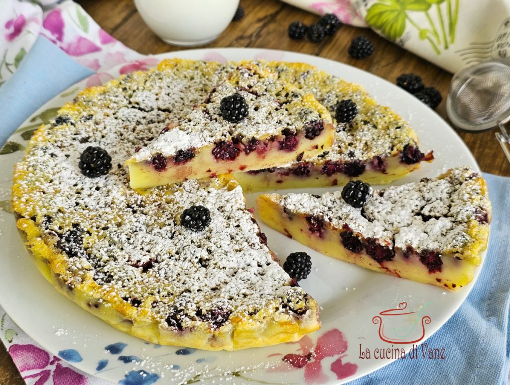 clafoutis met bramen