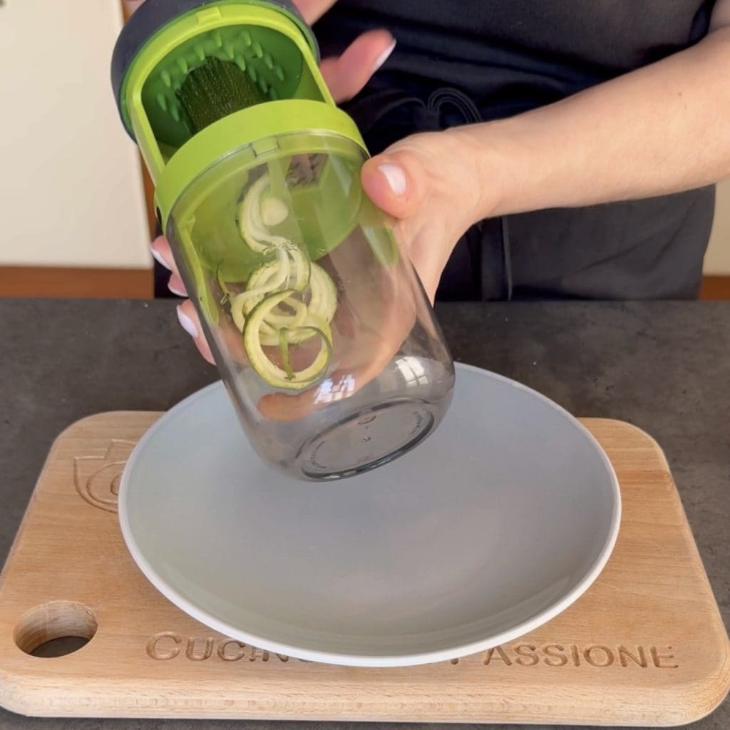 courgette en tonijnsalade