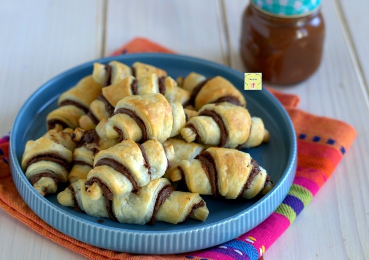 Croissant met nutella in de airfryer