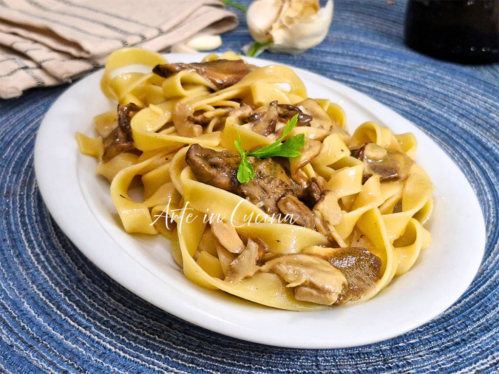 FETTUCCINE met EEKHOORNTJESBROOD