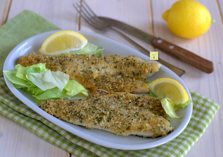 Gebakken zeebaarsfilet