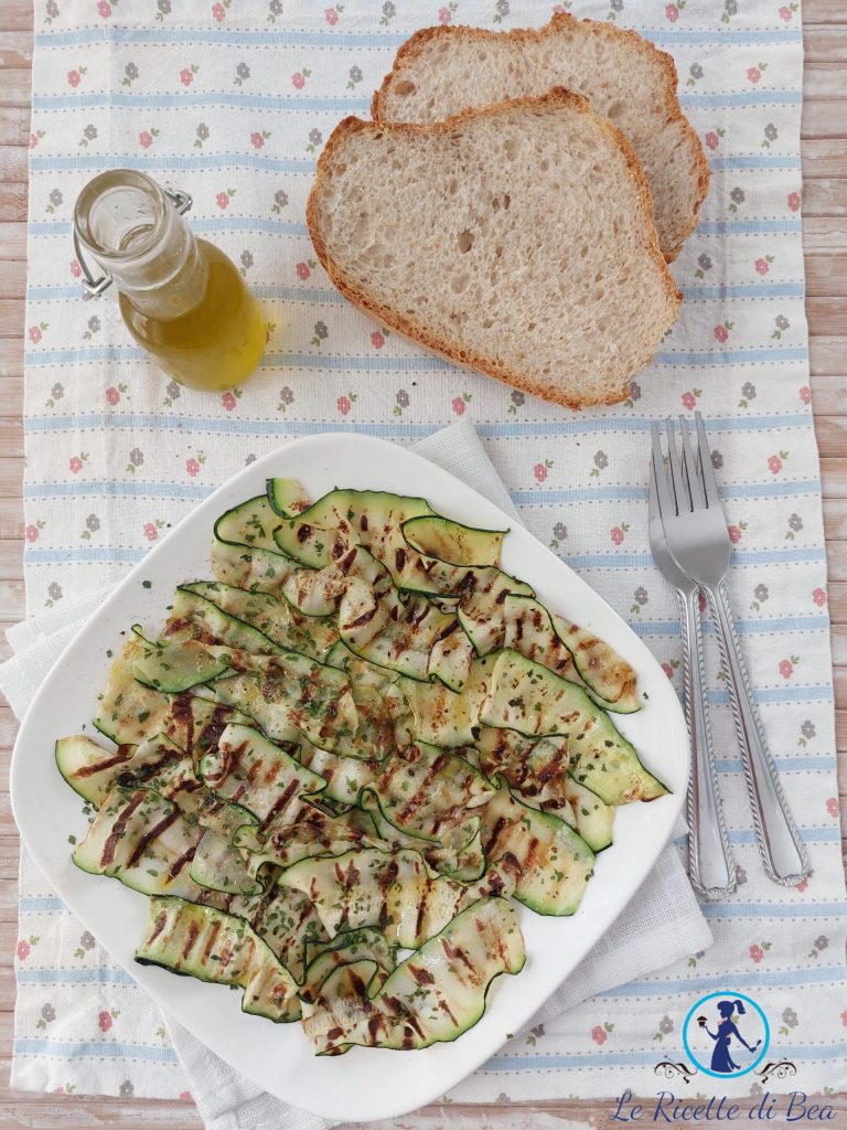 gegrilde courgettes