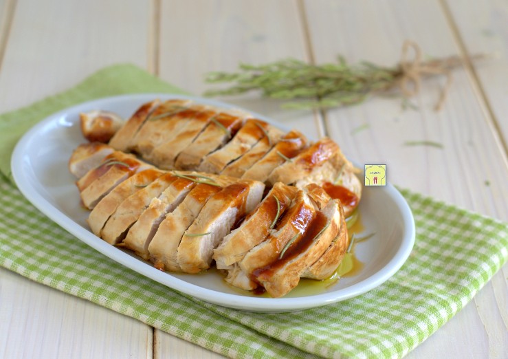 Gegrilde kipfilet uit de pan