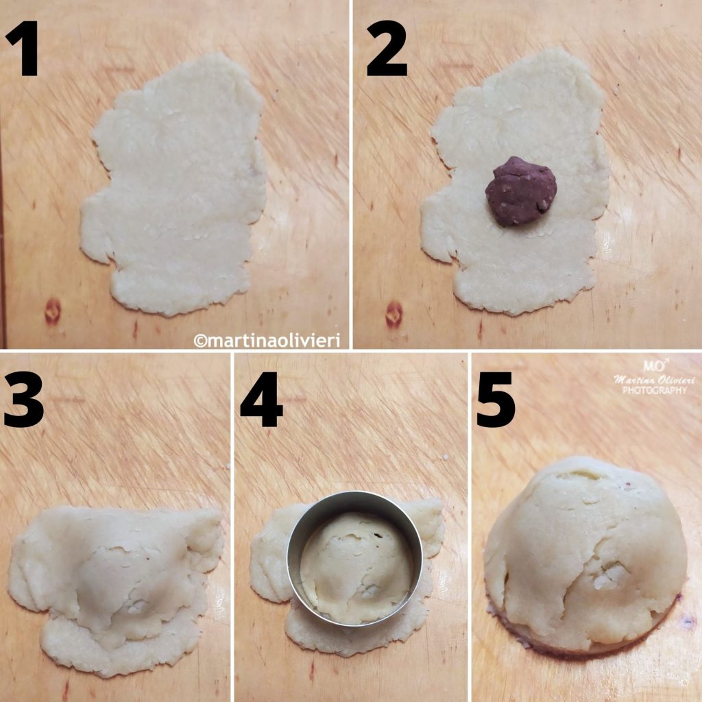 Gevulde kastanjekoekjes