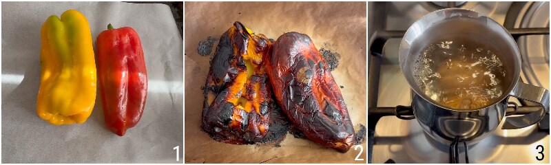 gevulde paprikarolletjes met tonijn frisse zomerse recept met geroosterde paprika's il chicco di mais 1 paprika's roosteren