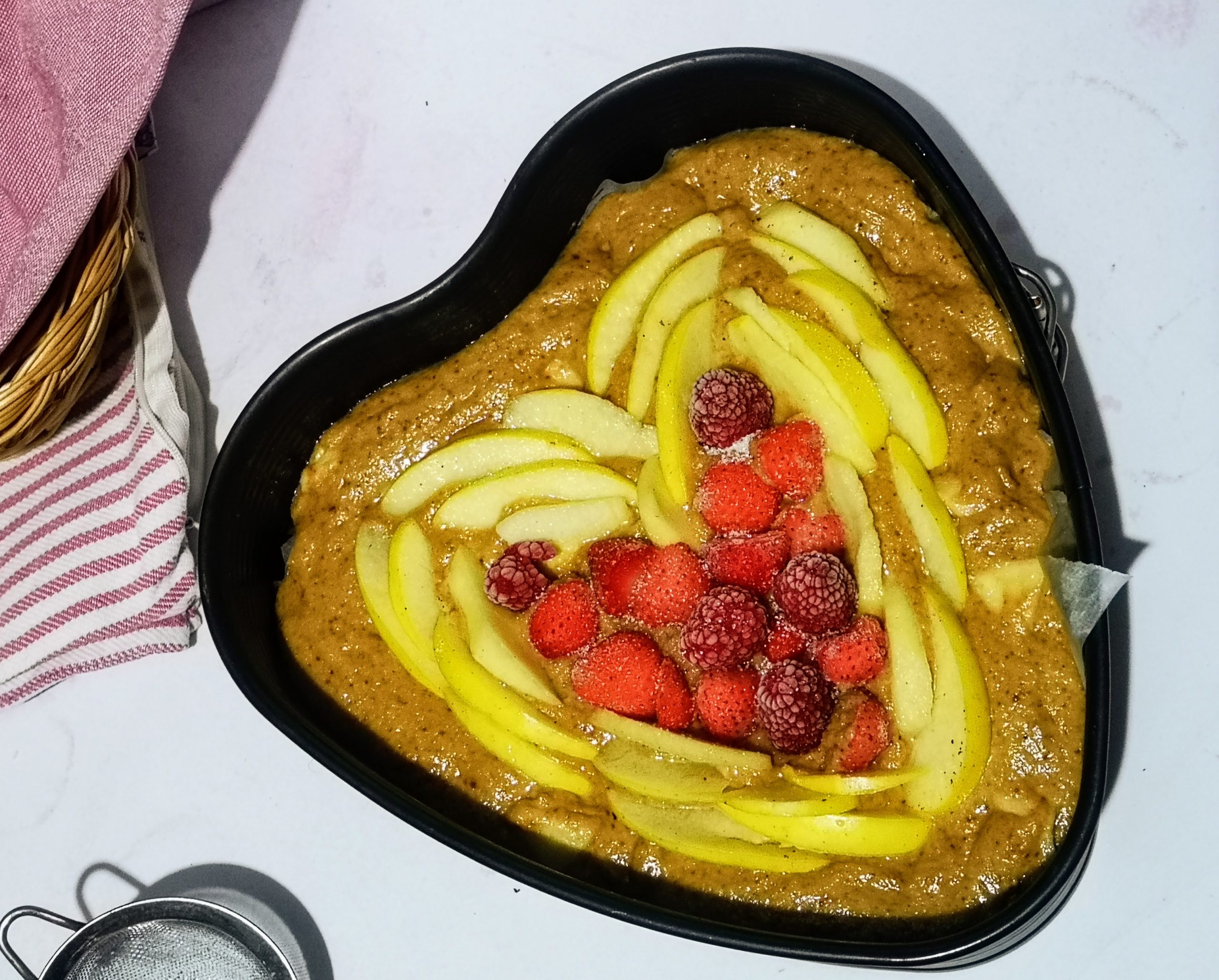Glutenvrije appeltaart (vegan)