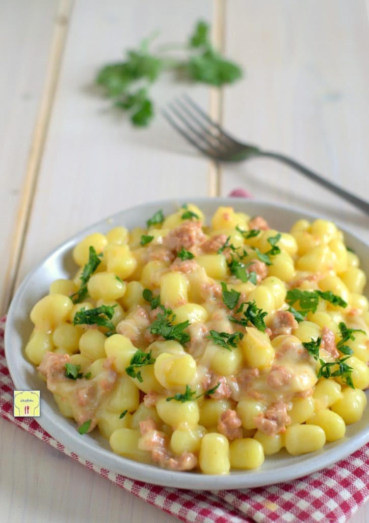 gnocchi met worst en stracchino gp