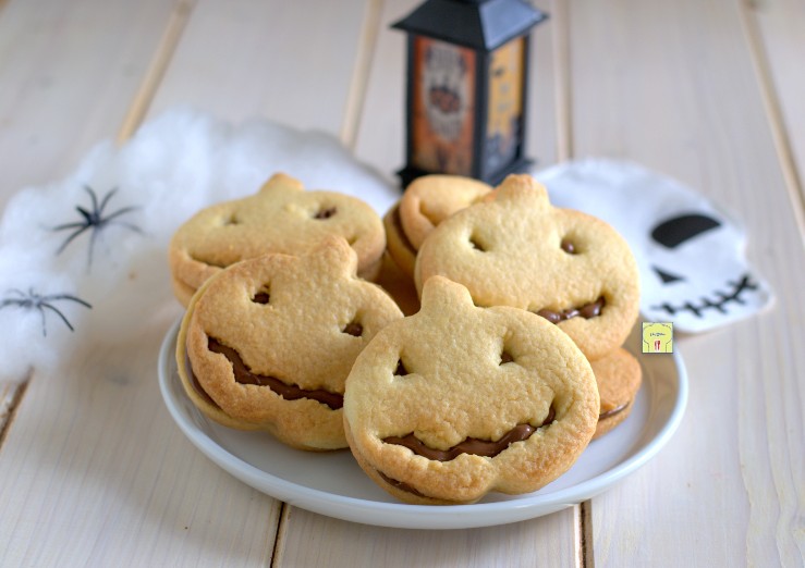 Halloween pompoenkoekjes