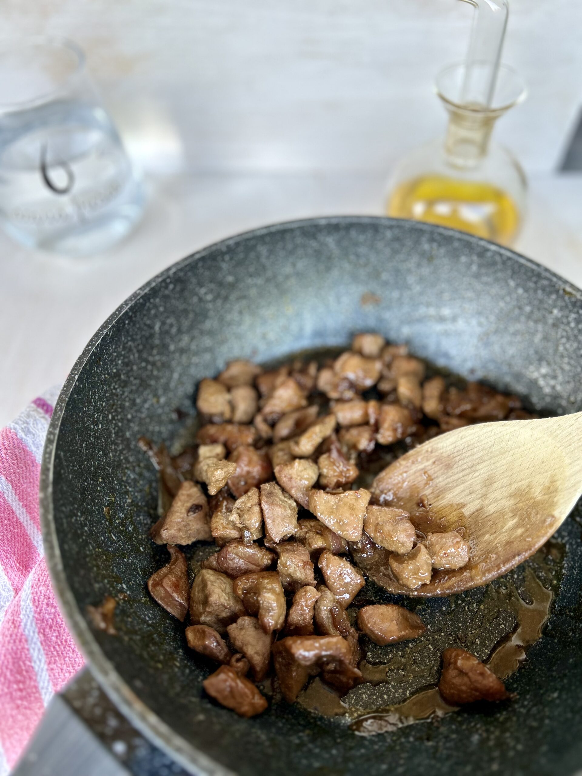 Lever op Venetiaanse wijze, zoals mama het maakte.