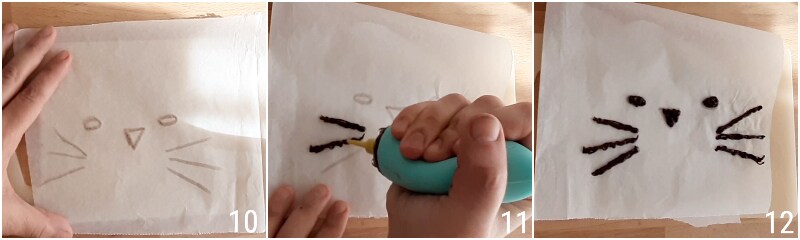 katachtige taart eenvoudig zonder mal verjaardagstaart gevuld en versierd met kat il chicco di mais 54 gezicht tekenen