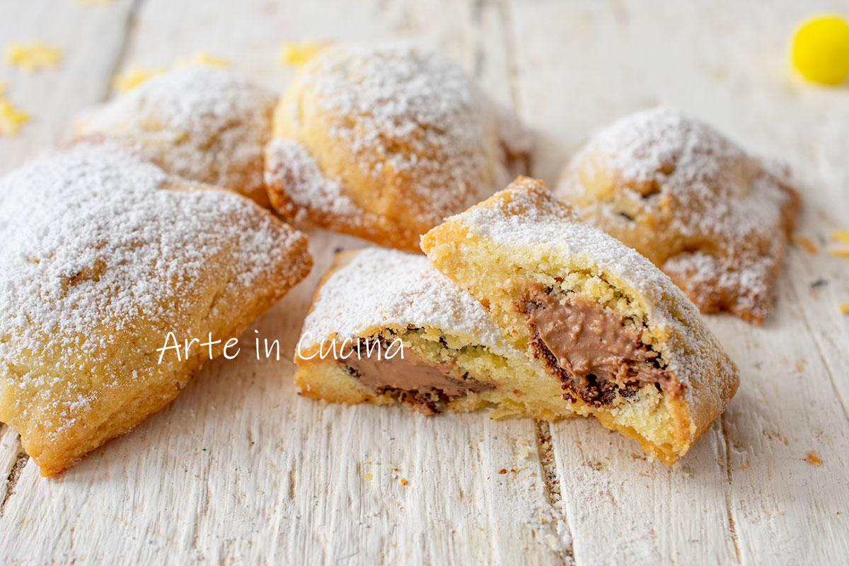 Koekjes met chocolade-eitjes