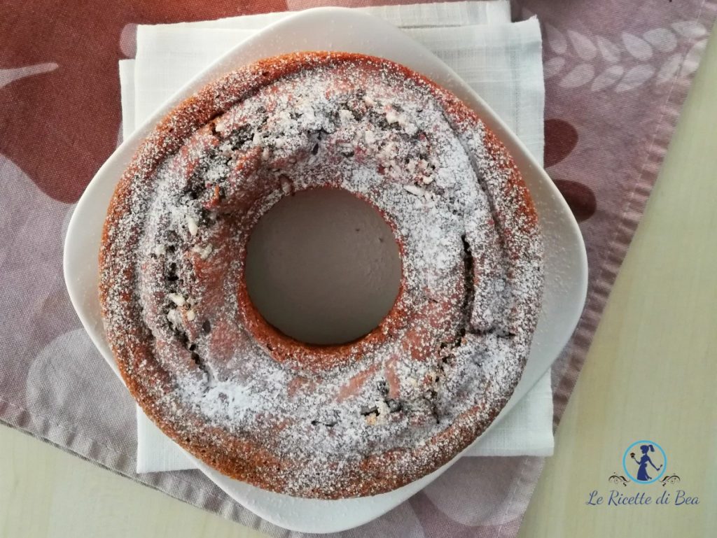 Kring met cacao en kefir