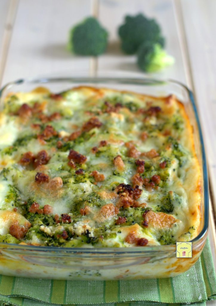 lasagne broccoli en worst gp