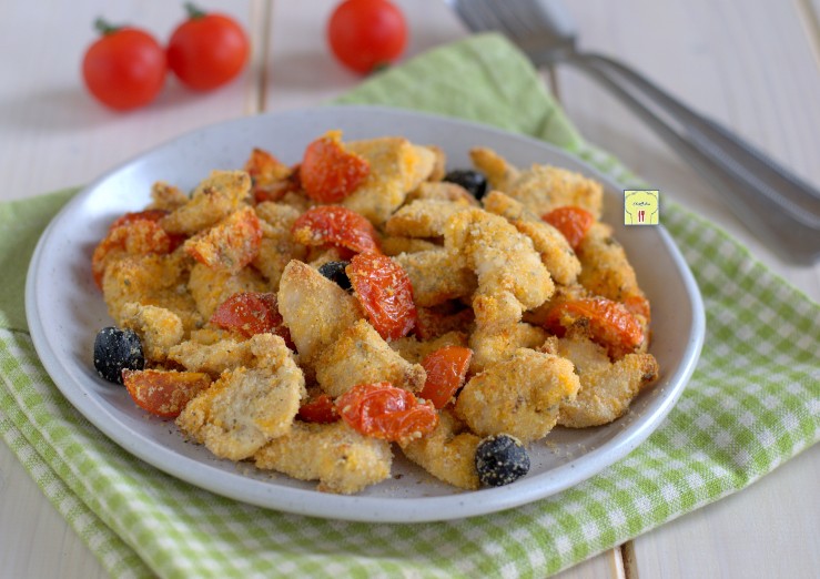 Mediterraanse kipstukjes in de airfryer