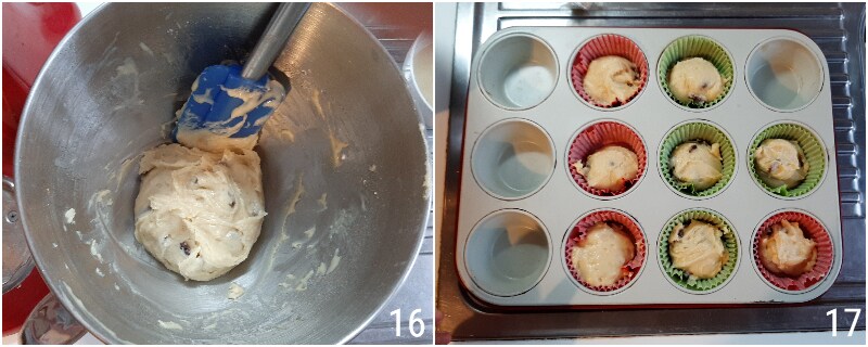 mini panettons zonder gluten en zonder melk zonder lactose zonder gedenatureerd tarwezetmeel 6 laten rijzen