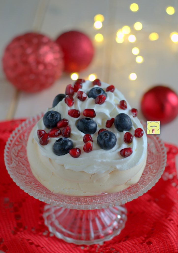 mini pavlova's met bosbessen en granaatappel gp