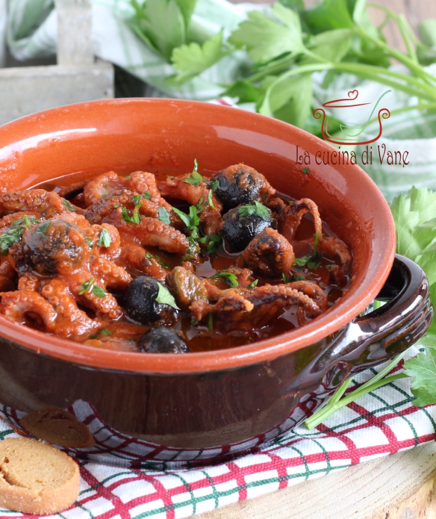 moscardini in saus alla Luciana