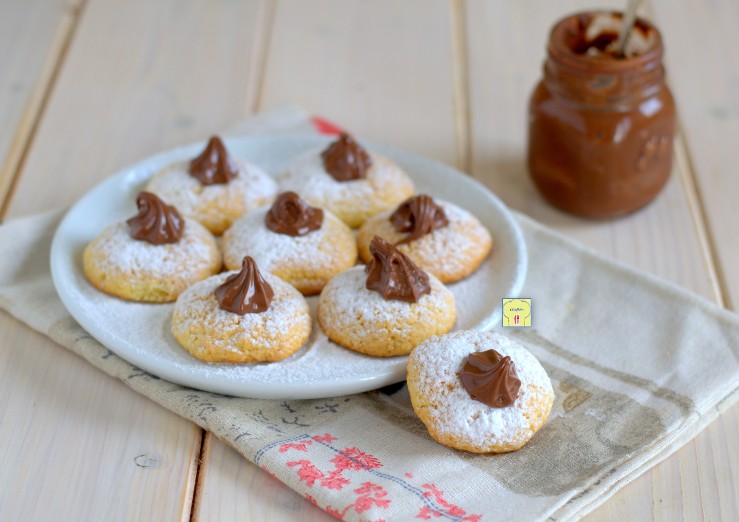 Nutella knopen koekjes