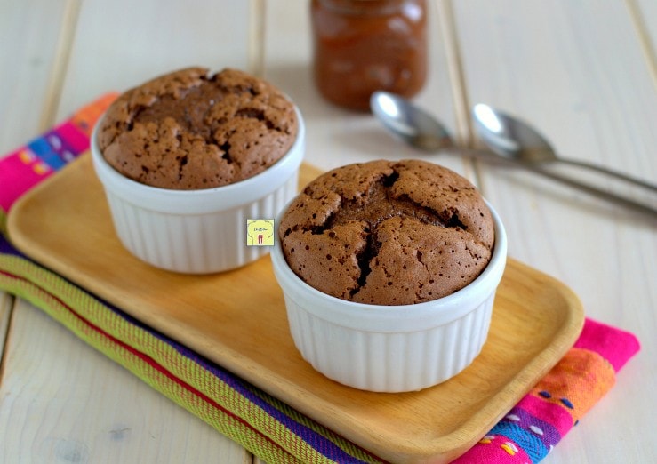 Nutella soufflé met 2 ingrediënten