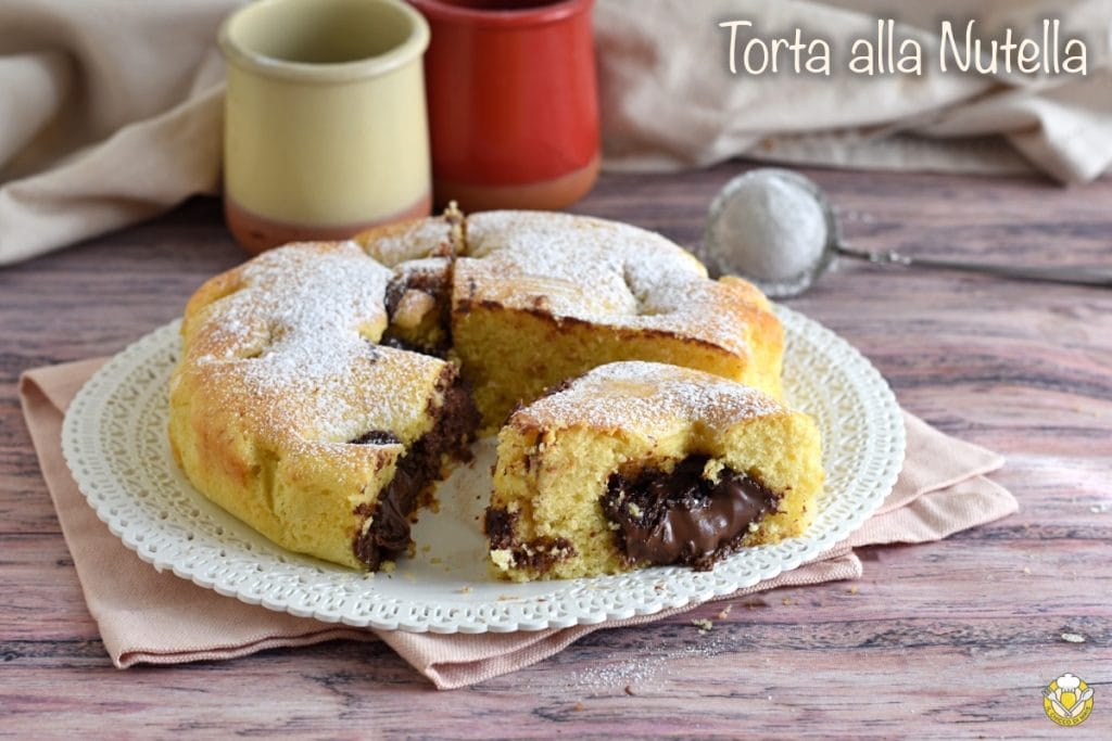 nutellataart snel zoet recept type nua met mascarpone en lepels nutella ook glutenvrij il chicco di mais