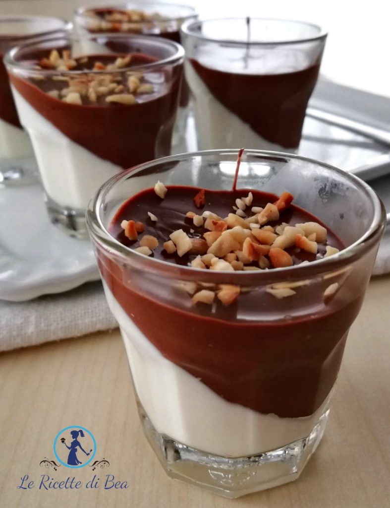 panna cotta met nutella