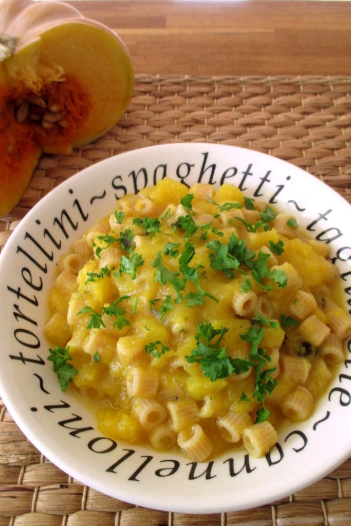 Pasta en pompoen, Eet zonder Buikpijn