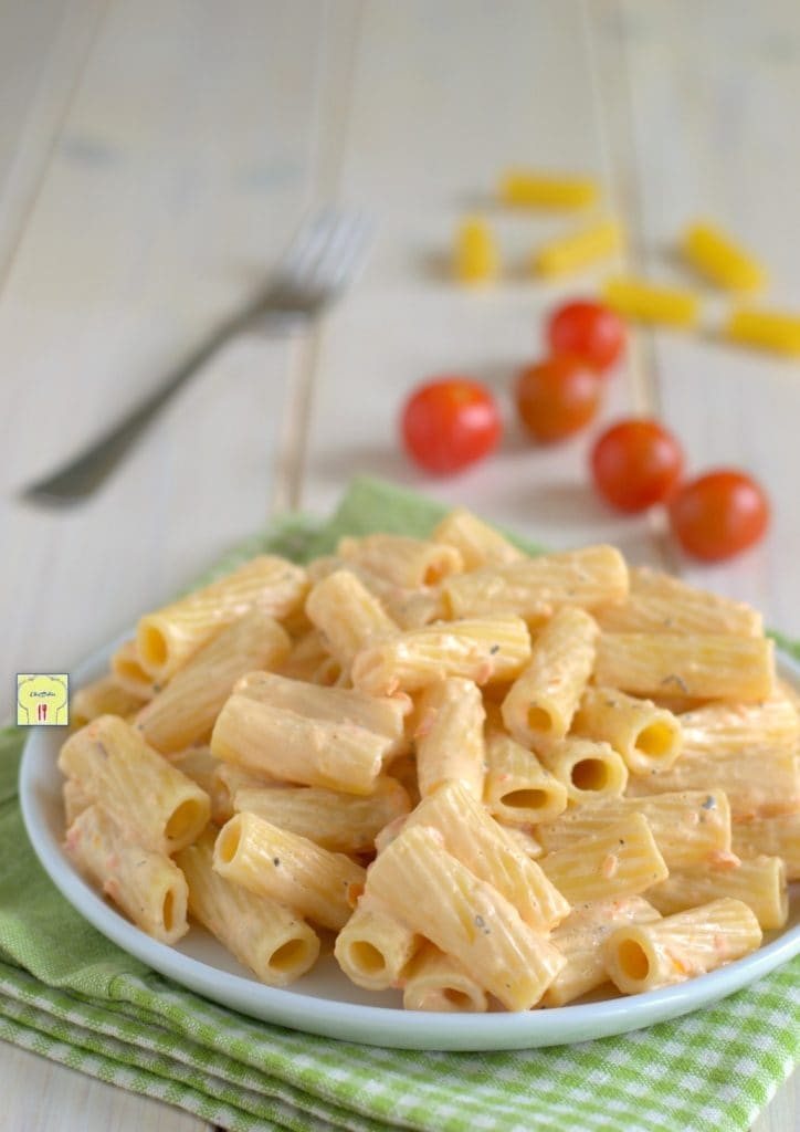 pasta philadelphia en cherrytomaatjes gp