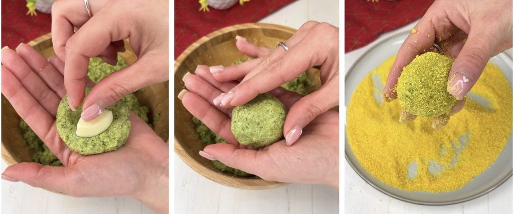 Broccoliballetjes in de airfryer