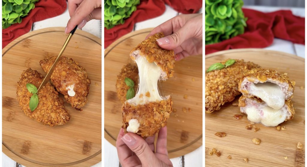 Makkelijk Cordon Bleu in de Airfryer