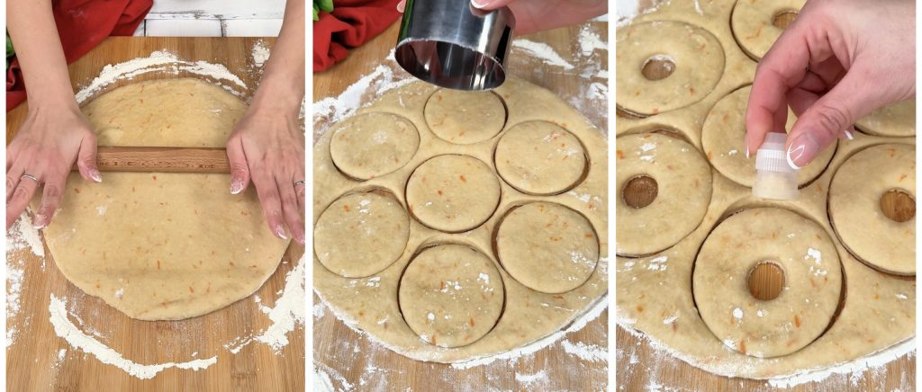 Niet gefrituurde donuts - in heteluchtfriteuse