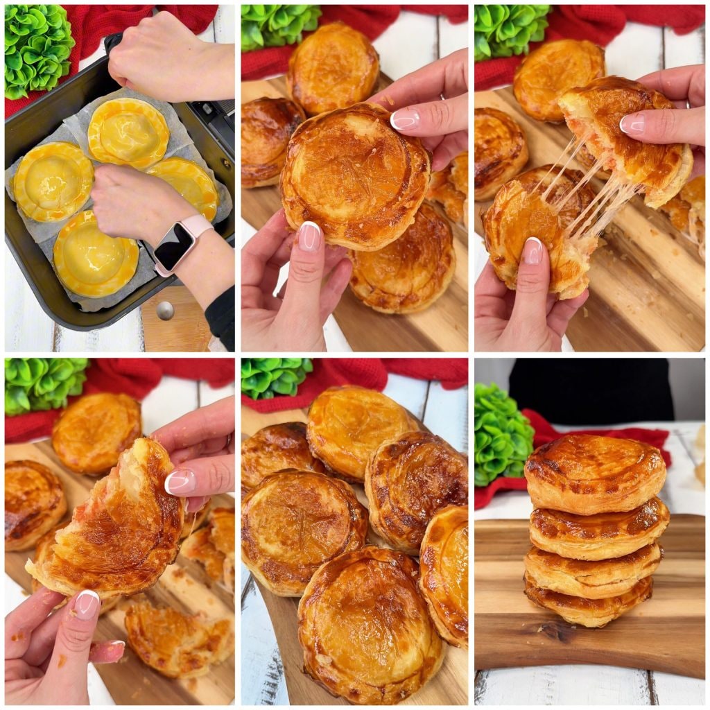 Cagliaritaanse bladerdeeg pizzetta's