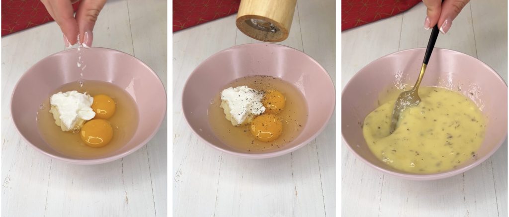 Hartige filodeegtaart met peren en brie