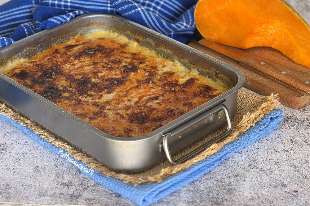 gestoofde pompoen uit de oven