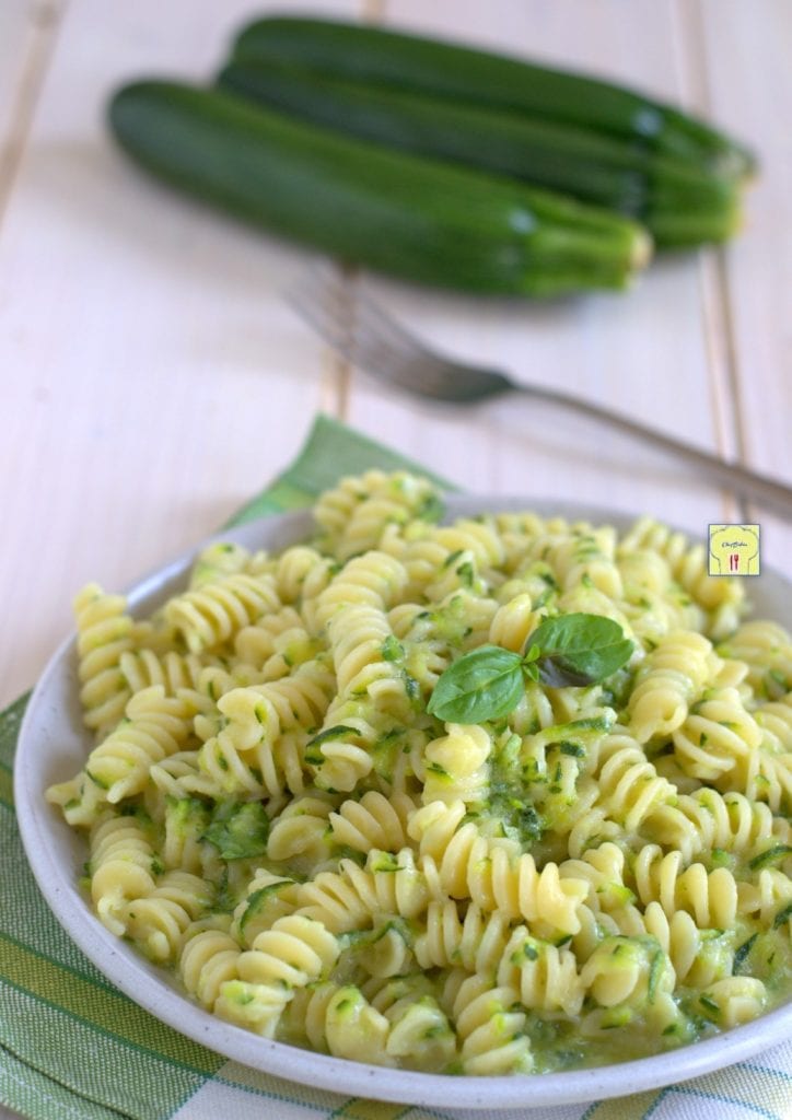 risotto-pasta met courgettes gp