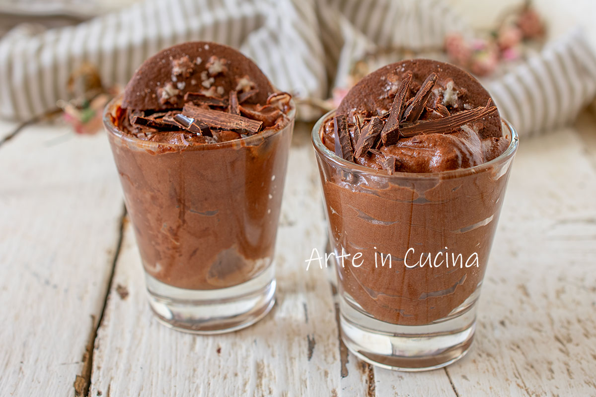 Romige chocolademousse