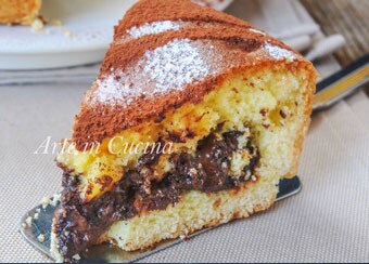 TAART met CAKEBODEM met nutella