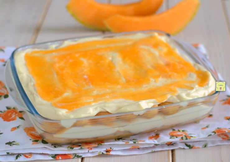 Tiramisù met meloen