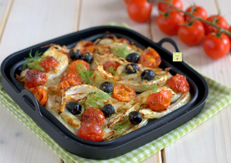 Venkel op Mediterrane wijze in de airfryer