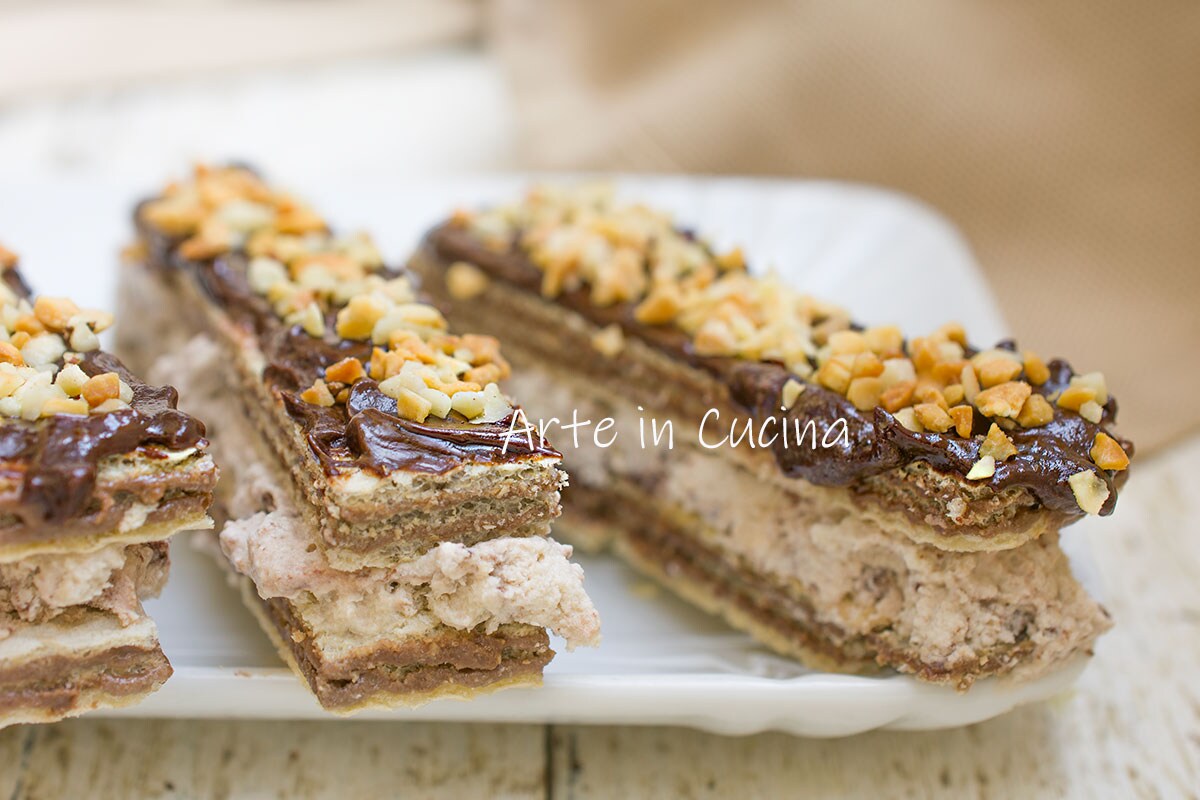 WAFER MET KOFFIE en chocolade