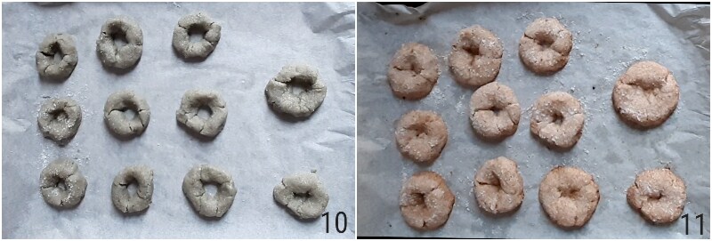 wijnringetjes met rode wijn zonder gluten recept koekjes met anijszaadjes en rijst- en maïsmeel zonder boter zonder eieren il chicco di mais 4 gebakken koekjes
