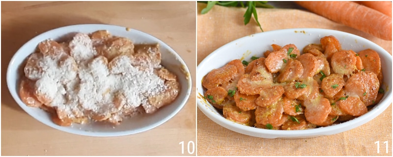 wortelen alla parmigiana smakelijk recept om wortelen te koken de korrel van maïs 4 gratineren in de oven