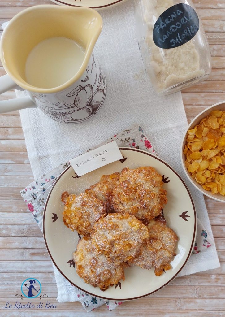 zelfgemaakte koekje met amandelmeel