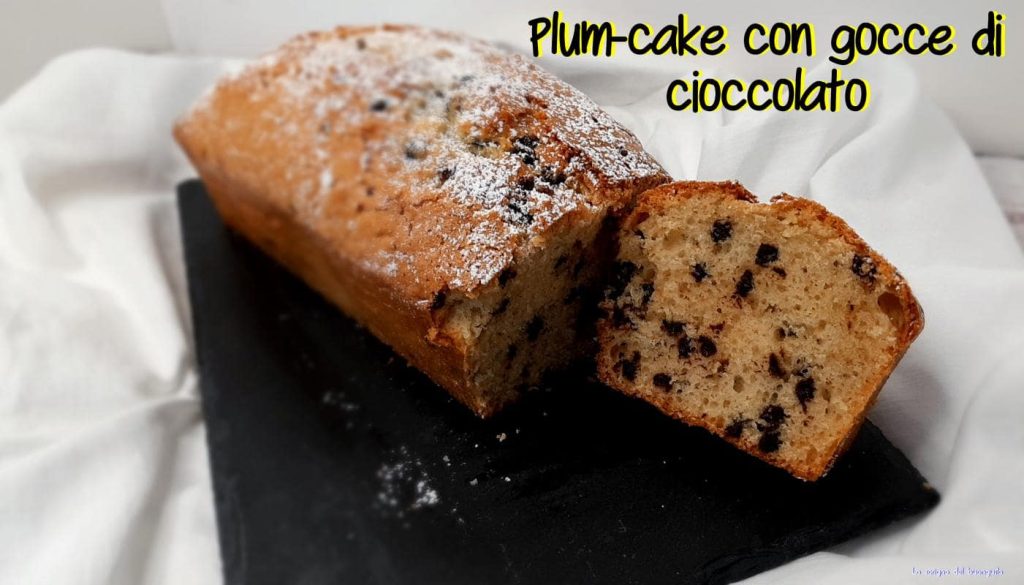 Plumcake met chocoladestukjes